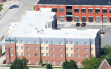 Grand Stay Hotel new construction membrane roof installation